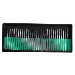 30Pcs 3mm 120-150 Grit Diamond Points Burr Set Power Tool Accessories 30Pcs 3mm 120-150 Grit Diamond Points Burr Set Power Tool Accessories