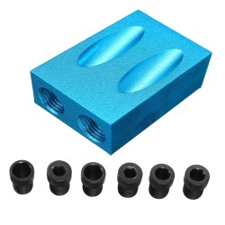 31pcs 15 Degree Oblique Hole Locator Pocket Hole Jig Drill Bit Angle Woodworking Carpentry Tools 31pcs 15 Degree Oblique Hole Locator Pocket Hole Jig Drill Bit Angle Woodworking Carpentry Tools