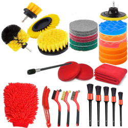 31pcs Car Wash Tools Set with Car Wash Cleaning Brush Car Wipes Tire Cleaning Brush Car Wash Brush Electric Drill Brush 31pcs Car Wash Tools Set with Car Wash Cleaning Brush Car Wipes Tire Cleaning Brush Car Wash Brush Electric Drill Brush