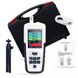 3.2inch LCD Backlight Display Multifunctional Nuclear Radiation X α β γ Rays Tester Electromagnetic Radiation Detection Device Real-Time Monitoring 3.2inch LCD Backlight Display Multifunctional Nuclear Radiation X α β γ Rays Tester Electromagnetic Radiation Detection Device Real-Time Monitoring