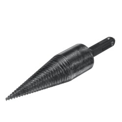 32mm High Speed Steel Firewood Splitting Drill Bit Hard Wood Cone Splitter Bit 32mm High Speed Steel Firewood Splitting Drill Bit Hard Wood Cone Splitter Bit