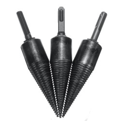 32mm High Speed Steel Firewood Splitting Drill Bit Hard Wood Cone Splitter Bit 32mm High Speed Steel Firewood Splitting Drill Bit Hard Wood Cone Splitter Bit
