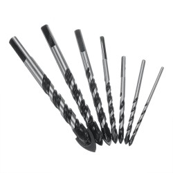 3/4/5/6/8/10/12mm Triangle Twist Drill Bit Concrete Glass Ceramic Tile Marble Drill Bit 3/4/5/6/8/10/12mm Triangle Twist Drill Bit Concrete Glass Ceramic Tile Marble Drill Bit