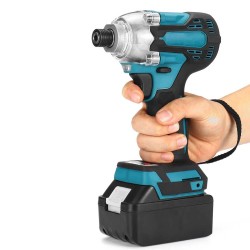 350N.M 18V Brushless Cordless Electric Impact Wrench Driver Screwdriver Power Tools W/ None/1/2 Battery For Makita 350N.M 18V Brushless Cordless Electric Impact Wrench Driver Screwdriver Power Tools W/ None/1/2 Battery For Makita
