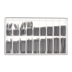 360Pcs Stainless Steel 8-25mm Watch Band Strap Spring Bars Link Pins Watch Repair Set 360Pcs Stainless Steel 8-25mm Watch Band Strap Spring Bars Link Pins Watch Repair Set