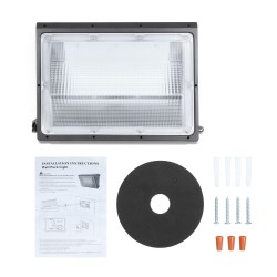 362*236*182mm 80W Wall Pack Wall Lamp 88LED White Light 362*236*182mm 80W Wall Pack Wall Lamp 88LED White Light