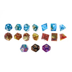 3/7Pcs Polyhedral Dices For Dungeons Dragons Games D20 D12 D10 D8 D6 D4 + Pouch 3/7Pcs Polyhedral Dices For Dungeons Dragons Games D20 D12 D10 D8 D6 D4 + Pouch