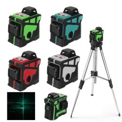 3D 12 Line Blue Light Laser Level LCD 360° Rotary Self Leveling Cross Measuring Tool 3D 12 Line Blue Light Laser Level LCD 360° Rotary Self Leveling Cross Measuring Tool