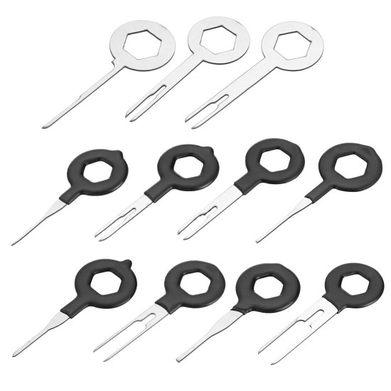 3PCS Pointed Needles/ 3PCS of Round Needles/8PCS of Pointed Needles Car Plug Terminal Removal Tool Terminal Needle Remover