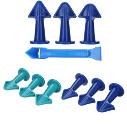 3Pcs Multi-function Glue Glue Nozzle Scraper Sealant Finish Clean Remover Tool 3Pcs Multi-function Glue Glue Nozzle Scraper Sealant Finish Clean Remover Tool