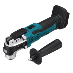 3° 14A Cordless Oscillating Muti-Tools 6 Speed Woodworking Shovel Cutting Trimming Machine Fit Makiita 3° 14A Cordless Oscillating Muti-Tools 6 Speed Woodworking Shovel Cutting Trimming Machine Fit Makiita