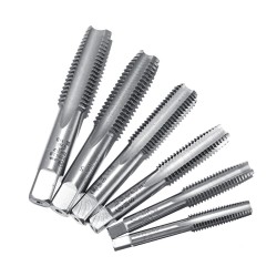 3pcs M10-M20 HSS-4341 Screw Tap Straight Groove High-Speed Steel Straight Flute Tools Kit 3pcs M10-M20 HSS-4341 Screw Tap Straight Groove High-Speed Steel Straight Flute Tools Kit