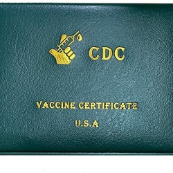 3x4 Card Holder for CDC Vaccination Card Vaccine Card Holder CDC Vaccine Certificate Protector