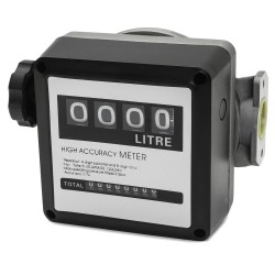 4 Digital Diesel FM-120 Gasoline Fuel Petrol Oil Flow Meter Counter Gauge 20-120L/Min for Refueling Device 4 Digital Diesel FM-120 Gasoline Fuel Petrol Oil Flow Meter Counter Gauge 20-120L/Min for Refueling Device