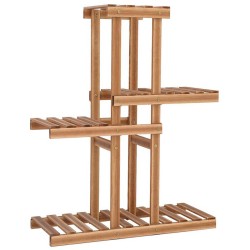 4 Layers Wooden Flower Stand Pot Plant Display Shelves Storage Garden Home Decoration 4 Layers Wooden Flower Stand Pot Plant Display Shelves Storage Garden Home Decoration