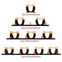 4 Position Mop and Broom Holder with 5 Hooks Multifunctional Mop Holder Tools Kit