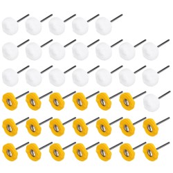 40Pcs Polishing Cloth Wheel Wool Wheel Rotating Drill Tool Mirror Jewelry Polishing Kit 40Pcs Polishing Cloth Wheel Wool Wheel Rotating Drill Tool Mirror Jewelry Polishing Kit