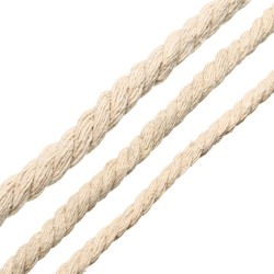 4/5/6mm Macrame Rope Natural Beige Cotton Twisted Cord String DIY Jewelry Bracelet Craft 4/5/6mm Macrame Rope Natural Beige Cotton Twisted Cord String DIY Jewelry Bracelet Craft