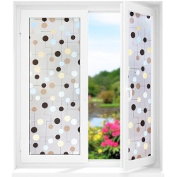 45x200cm Privacy Glass Film Static Cling Anti-UV Home Door Window Sticker Decoration 45x200cm Privacy Glass Film Static Cling Anti-UV Home Door Window Sticker Decoration