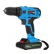 48V 2 Speed Cordless Electric Screwdriver Drill LED Rechargeable Waterproof Electric Power Dirver Drill With 2 Battery