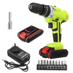 48VF 22800mAh Cordless Rechargable 3 In 1 Power Drills Impact Electric Drill Driver With 2Pcs Battery 48VF 22800mAh Cordless Rechargable 3 In 1 Power Drills Impact Electric Drill Driver With 2Pcs Battery