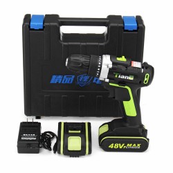 48VF Electric Power Cordless Drill Screwdriver Woodworking Tool with 1/2pcs Rechargeable Batteries 48VF Electric Power Cordless Drill Screwdriver Woodworking Tool with 1/2pcs Rechargeable Batteries