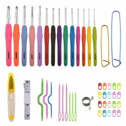 49pcs Bag Crochet Combination Tool Crochet Set 49pcs Bag Crochet Combination Tool Crochet Set
