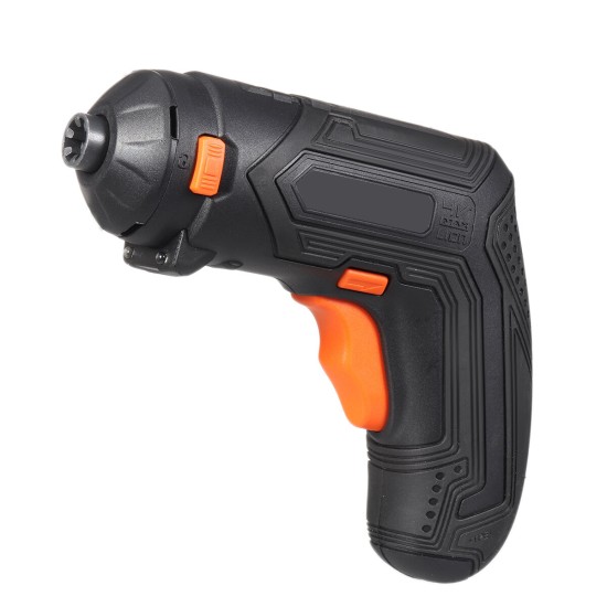 4V Cordless Electric Screwdriver Household USB Rechargeable Electric Drill Driver W/ LED Light