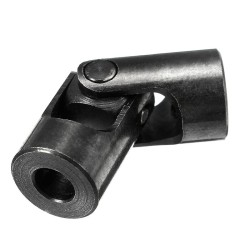4mm to 4mm Black Joint Coupling Iron Small Cross Universal Joint Coupling 4mm to 4mm Black Joint Coupling Iron Small Cross Universal Joint Coupling