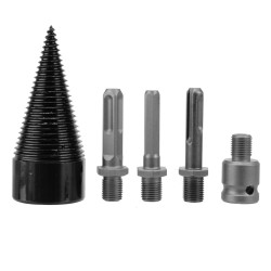 4pcs Firewood Splitter Drill Bit Chopping Wood Drill Firewood Drill Bit Chop Wood Splitting Tool 4pcs Firewood Splitter Drill Bit Chopping Wood Drill Firewood Drill Bit Chop Wood Splitting Tool