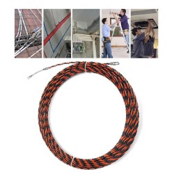 5-50m Electric Spiral Cable Push Puller Conduit Snake Cable Rodder Fish Tape Wire Guide 5-50m Electric Spiral Cable Push Puller Conduit Snake Cable Rodder Fish Tape Wire Guide