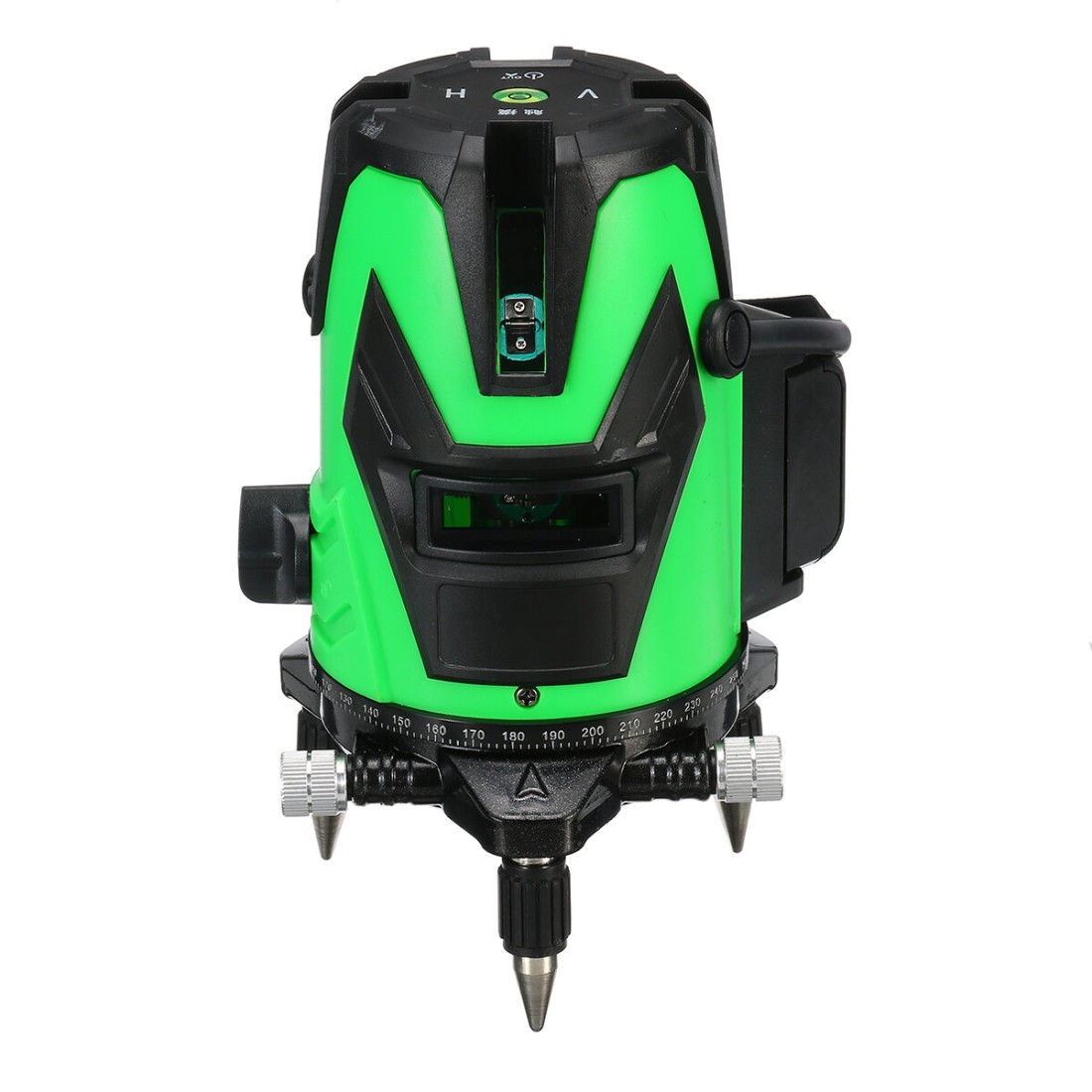 5 Line Laser Level Green Light Self Leveling 3D 360° Rotary Cross ...