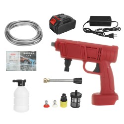 500W Portable Electric High Pressure Water Spray Guns Wireless Cleaner Car Washer 500W Portable Electric High Pressure Water Spray Guns Wireless Cleaner Car Washer