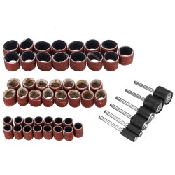 51Pcs Drum Sanding Kit Drill Bits Abrasive Tools Accessories Sandpaper Rotary Tools 51Pcs Drum Sanding Kit Drill Bits Abrasive Tools Accessories Sandpaper Rotary Tools