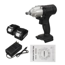 588N.M 1/2inch LED Cordless Electric Impact Wrench Drivers Tool W/ None/1/2 Battery Also For Makita 18V Battery 588N.M 1/2inch LED Cordless Electric Impact Wrench Drivers Tool W/ None/1/2 Battery Also For Makita 18V Battery