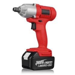588N.m 388VF Electric Impact Wrench Driver Rechargeable 1/2inch Square Power Tools w/ None/1/2 Battery Also For Makita 18V Battery 588N.m 388VF Electric Impact Wrench Driver Rechargeable 1/2inch Square Power Tools w/ None/1/2 Battery Also For Makita 18V Battery