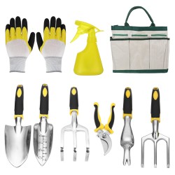 5/9PCS Garden Tool Bag Toolbag Manual Gardening Planting Hand Fork Digging Tool 5/9PCS Garden Tool Bag Toolbag Manual Gardening Planting Hand Fork Digging Tool