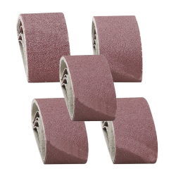 5Pcs 65x410mm Abrasive Sanding Belts 40/60/80/120 Grit Aluminium Oxide Power Tools Accessory for Grinding Polishing Sander 5Pcs 65x410mm Abrasive Sanding Belts 40/60/80/120 Grit Aluminium Oxide Power Tools Accessory for Grinding Polishing Sander