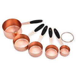 5Pcs Measuring Cup Set Stainless Steel Kitchen Accessories Baking Bartending Tools 5Pcs Measuring Cup Set Stainless Steel Kitchen Accessories Baking Bartending Tools