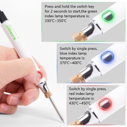 5V 8W USB Electric Soldering Solder Iron Pen Fast Heating Hand Welding Tools Kit 5V 8W USB Electric Soldering Solder Iron Pen Fast Heating Hand Welding Tools Kit