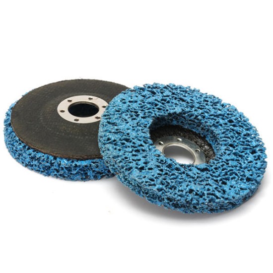 5pcs 110mm Polycarbide Abrasive Stripping Disc Wheel Rust And Paint Removal Abrasive Disc