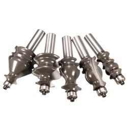 5pcs 1/2 Inch Shank Molding Router Bit Set Woodworking Tool 5pcs 1/2 Inch Shank Molding Router Bit Set Woodworking Tool