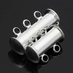5pcs Magnetic Clasp Buckle Hooks With 2/3 Loops Metal Magnetic Buckle DIY Connectors 5pcs Magnetic Clasp Buckle Hooks With 2/3 Loops Metal Magnetic Buckle DIY Connectors