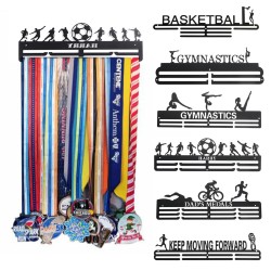 6 Types Black Sporting Medal Hangers Awards Display Medal Holder Rack Decorations 6 Types Black Sporting Medal Hangers Awards Display Medal Holder Rack Decorations