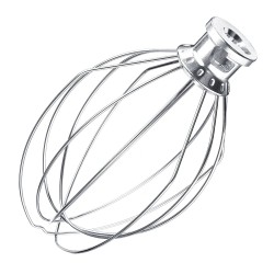 6-Wire Whip Whisk Beater Mixer Stainless Steel Silver For KitchenAid K5AWW KSM90 6-Wire Whip Whisk Beater Mixer Stainless Steel Silver For KitchenAid K5AWW KSM90