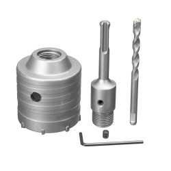 65MM Concrete Cement Wall Hole Saw Cutter Drill Bit 110MM/200MM/350MM SDS Shank Rod Wrench Tool Kit 65MM Concrete Cement Wall Hole Saw Cutter Drill Bit 110MM/200MM/350MM SDS Shank Rod Wrench Tool Kit