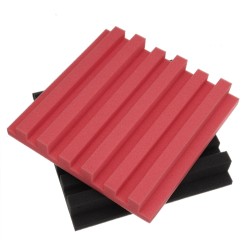 6Pcs Acoustic Wall Panel Tiles Studio Sound Proofing Insulation Foam Pads 6Pcs Acoustic Wall Panel Tiles Studio Sound Proofing Insulation Foam Pads