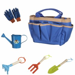 6Pcs Kids Gardening Tools Children Shovel Spade Fork Set Tote Bag Garden Yard 6Pcs Kids Gardening Tools Children Shovel Spade Fork Set Tote Bag Garden Yard