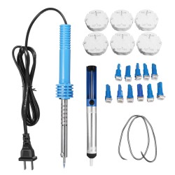 6X27 168 Stepper Motor Tools Kit Solding Iron Unit Solder Wire with 11Pcs LED Bulds 6X27 168 Stepper Motor Tools Kit Solding Iron Unit Solder Wire with 11Pcs LED Bulds