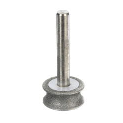 6mm 2-12mm Shank 150# Diamond Grinding Wheel for Glass Plane Arc Chamfering 6mm 2-12mm Shank 150# Diamond Grinding Wheel for Glass Plane Arc Chamfering